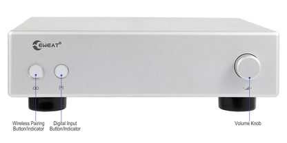 Home Audio Amplifier Inte-lligent Home Theater Stereo Player Wireless Blue-tooths Wall Flat Amplifier