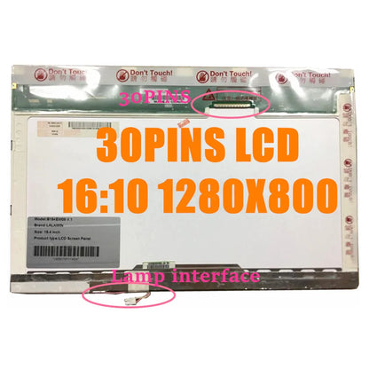 Original 15.4'' Laptop Lcd Display Screen B154EW08 FIT N154I3-L02 B154EW02 LTN154X3 LTN154AT02 LP154W01 LP154WX5 LP154WX4
