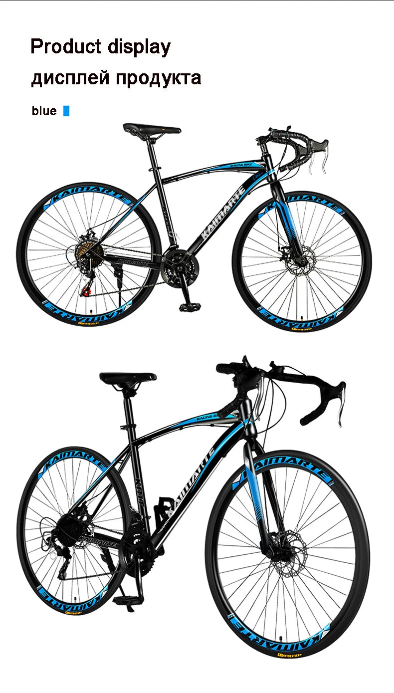 Road Bike, High Carbon Steel, Adult Bicycle, 21 Speed, 700C, Best-Selling, Various Colors Available