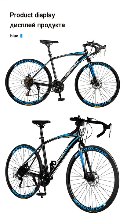 Road Bike, High Carbon Steel, Adult Bicycle, 21 Speed, 700C, Best-Selling, Various Colors Available
