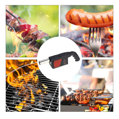 Handheld Electric BBQ Fan Air Blower Portable for Outdoor Camping Barbecue Picnic BBQ Cooking Tool Bakery Grill Accessories