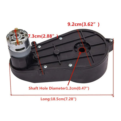 Gearmotors Gearbox 24V DC Motor 24V550 20000RPM Easy Gearbox With High Torque Quick Change Suitable For Kids Ride-on New