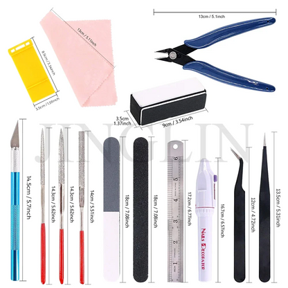 Multiple models 3D Printer Tool Kit Trimming Knife Scraper Cleaning Needle Tweezers Pliers Deburring Kit DIY 3D Printing Tools