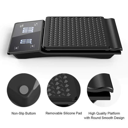 Electronic scales household small weighing 3kg/0.1g multifunctional kitchen scales coffee scales portable high-precision scales