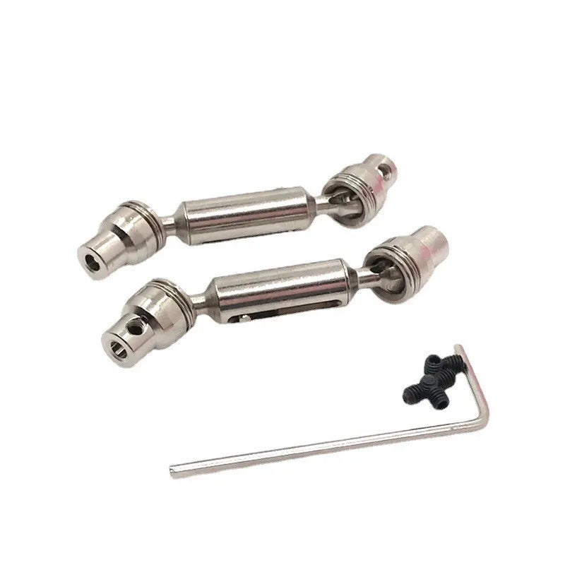 WPL 1/10 C74 1/16 RC Car Parts Metal Upgrade Front Rear Drive Shaft Spare Parts