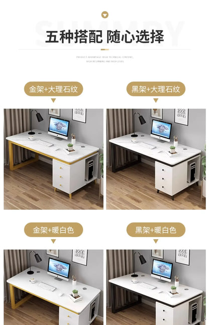 Working Meeting Office Desks Storage Laptop White Keyboard Office Desks Mobile Conference Scrivanie Per Computer Room Furnitures