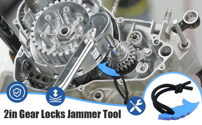 Gear Locks Gear Jammer Tool  4.9inch Compatible with Most ATVs and Motorcycles, Many Transmissions and CVT Systems