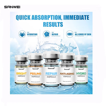 Korean essence solution for troubled skin problem-solving glass facial care moisturizing hydrating brightening essence