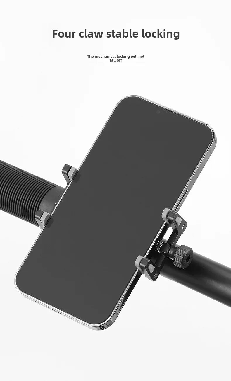 Road Bicycle Mobile Phone Holder Mountain Bike Electric Bicycle Takeaway Navigation Mobile Phone Holder Bubble Wrap and Anti-...