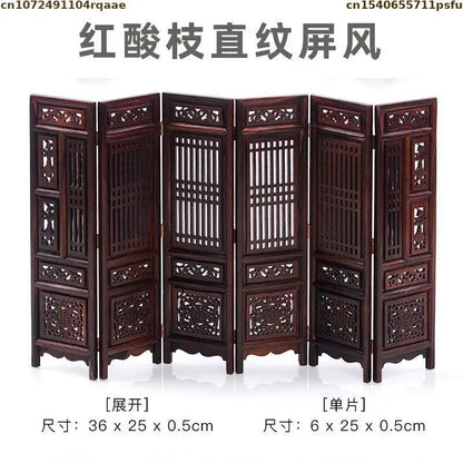 Mini Furniture Models Miniature Antique Rosewood Ornaments Chinese Handicrafts Doll Houses Photographed Scene Props