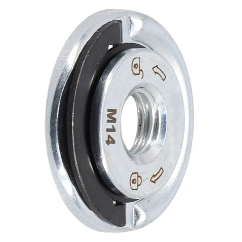 M14 Quick Release Self-Locking Grinder Pressing Plate Flange Nut Power Chuck Nut Pressing Plate Power Replacement Clamping Tool