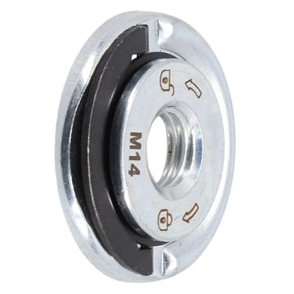 M14 Quick Release Self-Locking Grinder Pressing Plate Flange Nut Power Chuck Nut Pressing Plate Power Replacement Clamping Tool