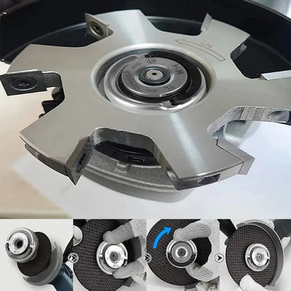 M14 Quick Release Self-Locking Grinder Pressing Plate Flange Nut Power Chuck Nut Pressing Plate Power Replacement Clamping Tool