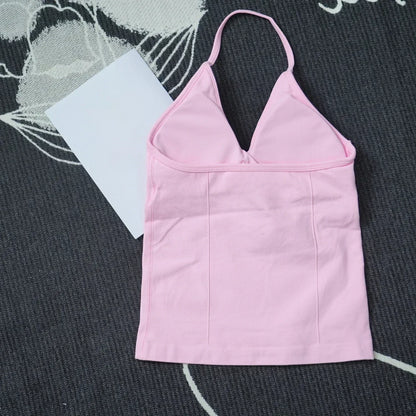 Summer fitness shape  beautiful shoulder straps  chest pillow  bra and yoga shorts  a must for fitness.