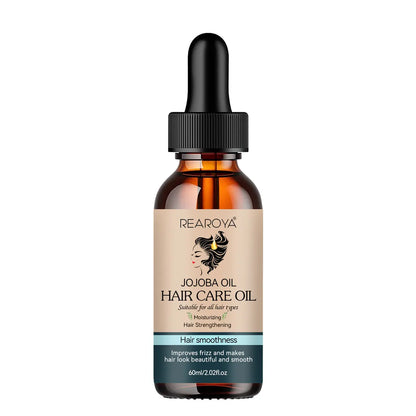 Hair Care Essential Oil Supports Hair Health Growth Repairs Improves Dry Hair Quality Moisturizing Nourish Soft Smooth Hair Care