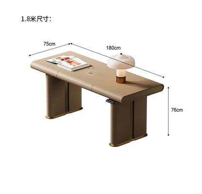 Professional Computer Desk Students Ideal Study Spaces Work Corners Ergonomic Sleek Design Mesa Para Computador Decoration