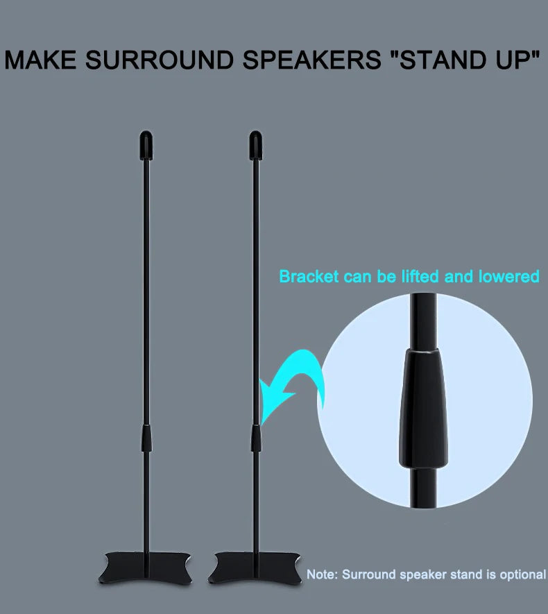 Home Theater System 7.2 Surround Sound Wireless Soundbar with Wireless Subwoofer and Remote Control