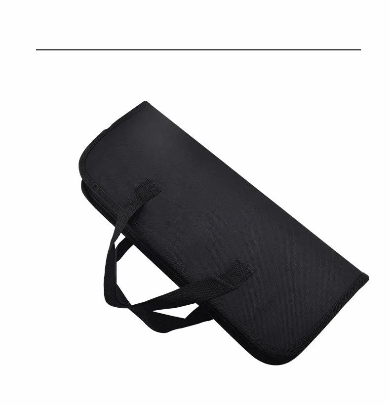 BBQ Grill Set, Outdoor Portable Woven Handbag Barbecue Tools