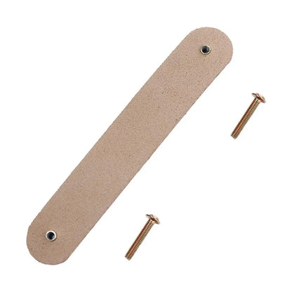 Children's Furniture Environmentally Kitchen Wardrobe Cabinet Hardware Leather Handle Door Pulls Furniture Knobs Drawer Handle