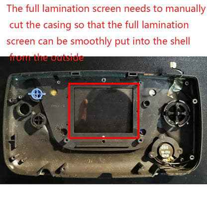 OGS All-in-one Screen V-4.2 LCD screen For SEGA Game Gear GG adjustable brightness support VGA output Mod kits