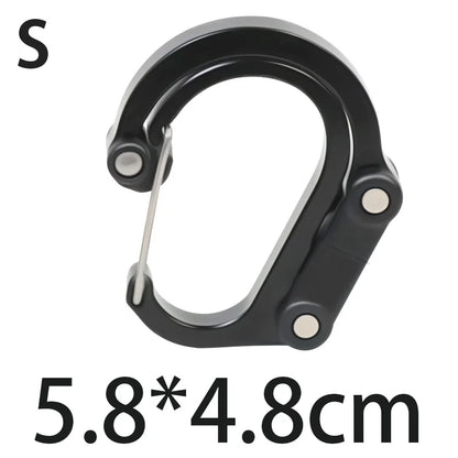 Camping Hybrid Gear Clip - Multifunctional Hybrid Gear Clip,360 Degree Swivel Hook,Strong Buckle,Camping Hiking Backpack Outdoor