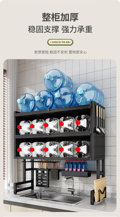 Kitchen Drain Rack Dish  Plate Sink Storage Dishwasher Shelf Tableware Storage Rack