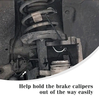 Car Caliper S Shape Hanger Hooks Suspension Disc Service Brake Pad Replacement Parts Help Compress Piston Repair Tool for Auto