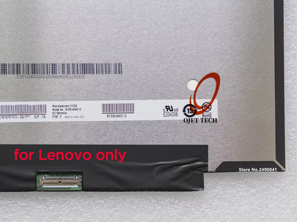 13.3" Laptop LCD Screen B133UAN01.0 M133NW4J R0 for Lenovo ThinkBook 13s G2 ITL ARE G3 ACN G4 IAP ARB 1920x1200 IPS Display