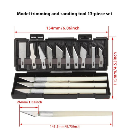 Multiple models 3D Printer Tool Kit Trimming Knife Scraper Cleaning Needle Tweezers Pliers Deburring Kit DIY 3D Printing Tools