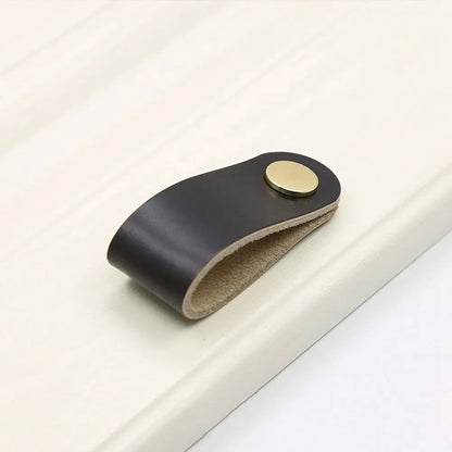 Children's Furniture Environmentally Kitchen Wardrobe Cabinet Hardware Leather Handle Door Pulls Furniture Knobs Drawer Handle