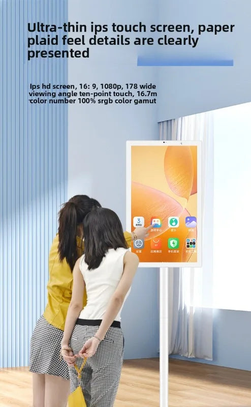 24Portable TV, Customizable Screen, Wireless Projection Screen, Smart Screen, Fitness, Live Stream, Entertainment Friend Machine