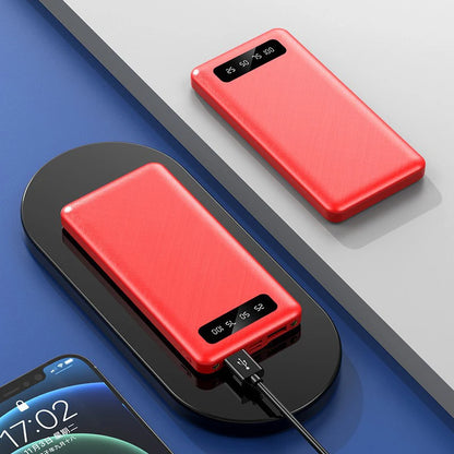 200000mAh Power Bank 120W Super Fast Charge Large Capacity Portable External Battery With LED Digital Display For Phones 2025