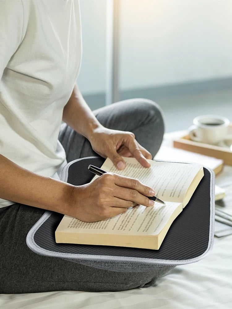 Laptop Lap Desk with Soft Pillow Cushion Portable Laptop Desk Writing Padded Tray for 13-15Inch Laptops
