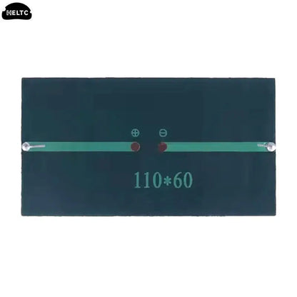 Smart Electronics Solar Panel 1W 5V Electronic DIY Small Solar Panel For Cellular Phone Charger Home Light Toy 60x110mm