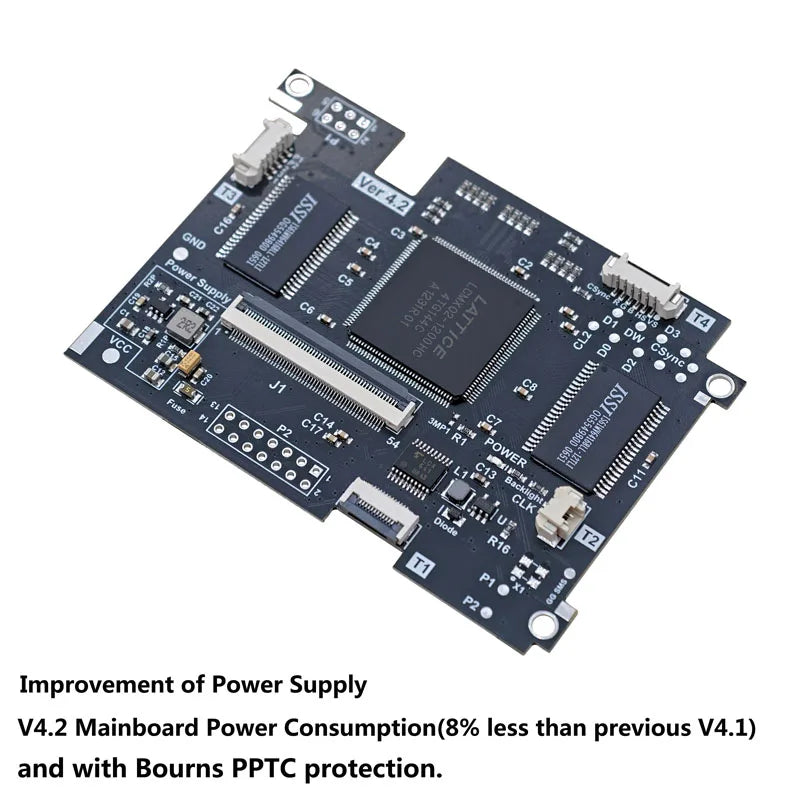OGS All-in-one Screen V-4.2 LCD screen For SEGA Game Gear GG adjustable brightness support VGA output Mod kits