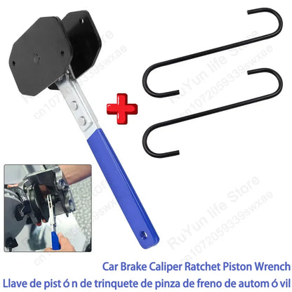 Car Caliper S Shape Hanger Hooks Suspension Disc Service Brake Pad Replacement Parts Help Compress Piston Repair Tool for Auto