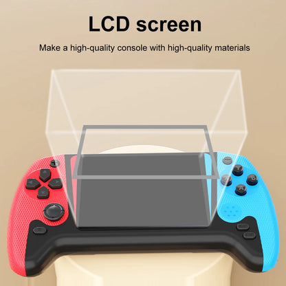 Gaming Console 3.5inch LCD Screen TV Connect Portable Game Console 1200mAh Video Game Console for Kids Adults for Single Player