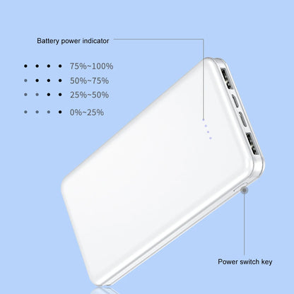 Powerful Power Bank 10000mAh 20000mAh 5V2A Power Bank  External Battery Pack for Heating Vest Jackets Scarves Socks Gloves