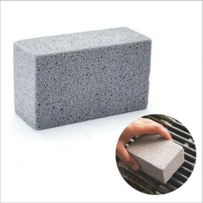 BBQ Grill Cleaning Brush Brick Block Barbecue Cleaning Stone Pumice Brick For Barbecue Rack Outdoor Kitchen BBQ Tools mangal