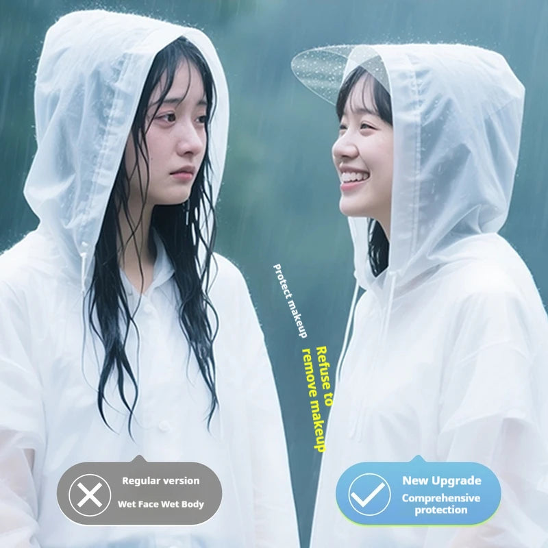 Outdoor Climbing Essential Eight-Piece Set Portable Hiking Sticks Travel Bag Disposable Raincoat Flashlight Camping Gear