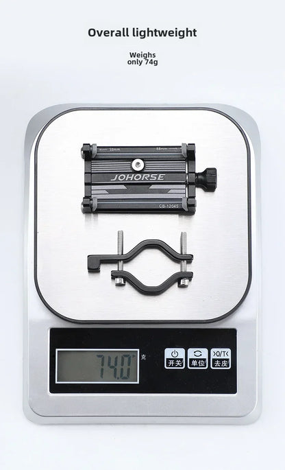 Road Bicycle Mobile Phone Holder Mountain Bike Electric Bicycle Takeaway Navigation Mobile Phone Holder Bubble Wrap and Anti-...
