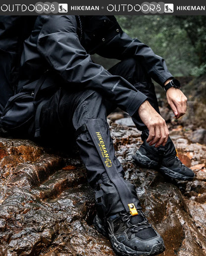 HIKEMAN Outdoor Leg Gaiters for Hiking Skiing Snow Sand Protection Durable Unisex Trekking Camping Gear