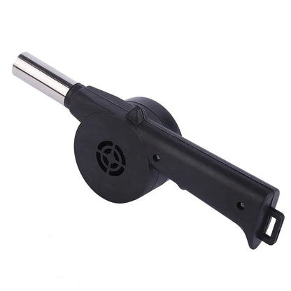 Manual BBQ Blower – Portable Charcoal Air Pump Tool for Outdoor Grilling, Barbecue, Campfire Cooking & Handheld Fire Starting