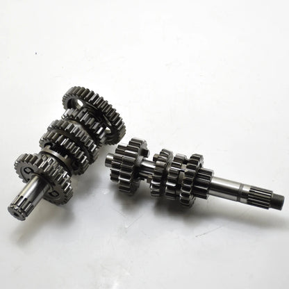 Motorcycle Transmission Gear Main and Secondary Shaft Gear Countershaft Fit SHINERAY X2 X2X XY250GY 250cc Engine Accessory