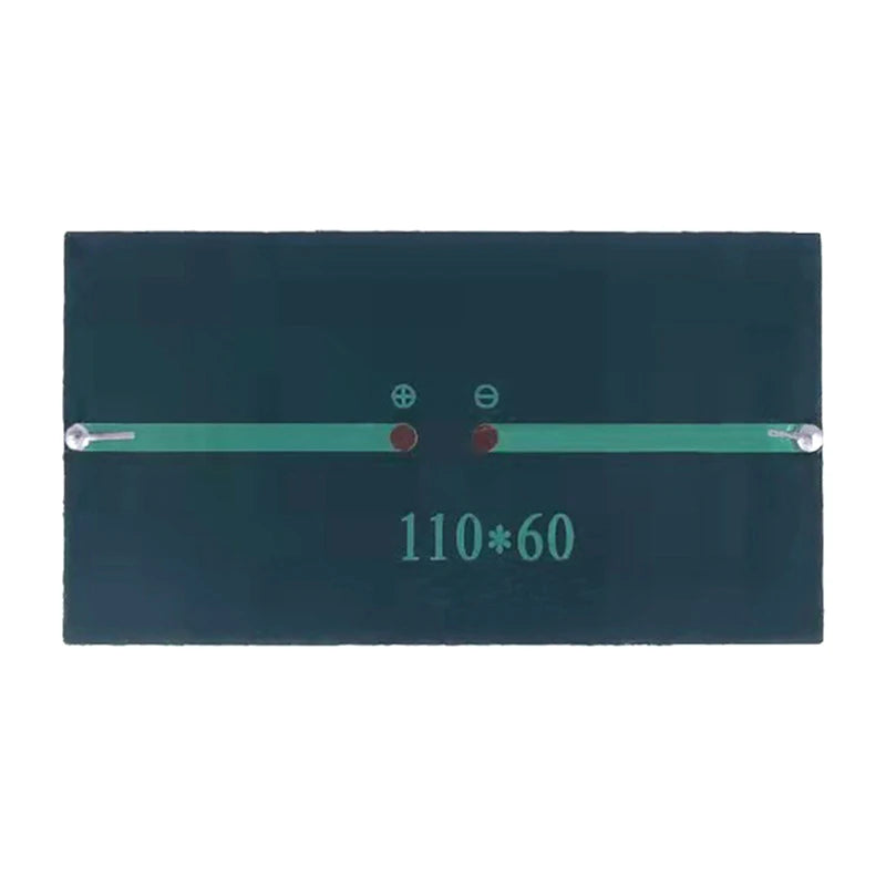 Smart Electronics Solar Panel 1W 5V Electronic DIY Small Solar Panel For Cellular Phone Charger Home Light Toy 60x110mm
