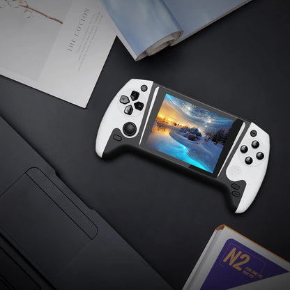 Gaming Console 3.5inch LCD Screen TV Connect Nostalgic Game Console 1200mAh Video Game Console for Kids Adults for Single Player