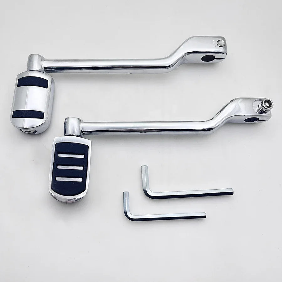 Front Rear Motorcycle Gear Heel Toe Shift Pegs Levers For Harley Davidson FL Softail Touring Road King Road Street Electra Glide