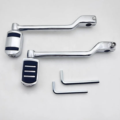 Front Rear Motorcycle Gear Heel Toe Shift Pegs Levers For Harley Davidson FL Softail Touring Road King Road Street Electra Glide