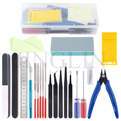 Multiple models 3D Printer Tool Kit Trimming Knife Scraper Cleaning Needle Tweezers Pliers Deburring Kit DIY 3D Printing Tools