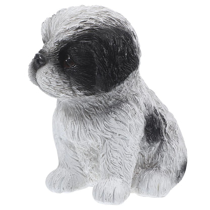 Ornaments Resin Craft Decor Decorations Desktop Dog Adornment Creative Exquisite